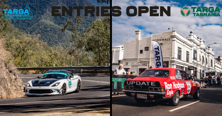 Entries Open For Targa Great Barrier Reef And Targa Tasmania Targa